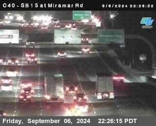 SB 15 at Miramar Rd