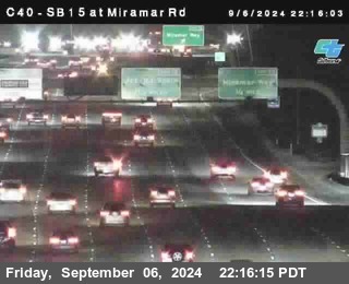 SB 15 at Miramar Rd