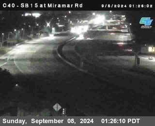 SB 15 at Miramar Rd