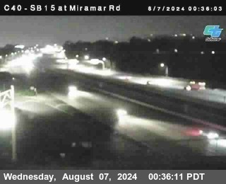 SB 15 at Miramar Rd