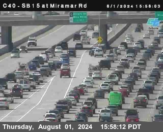 SB 15 at Miramar Rd