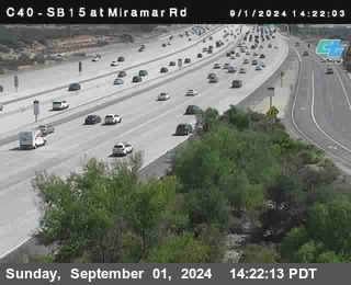 SB 15 at Miramar Rd