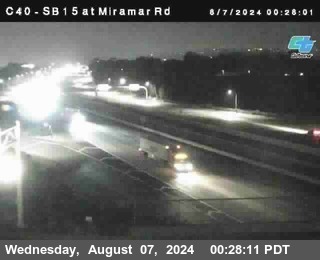 SB 15 at Miramar Rd