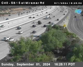 SB 15 at Miramar Rd