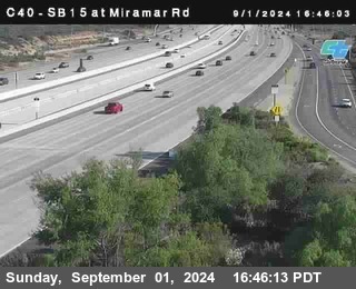 SB 15 at Miramar Rd