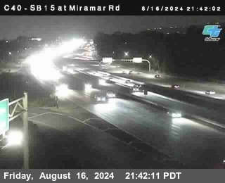 SB 15 at Miramar Rd