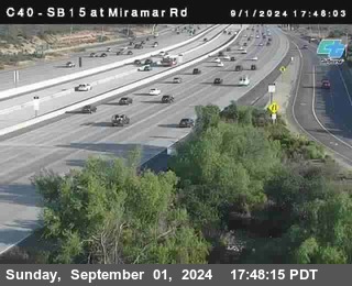 SB 15 at Miramar Rd