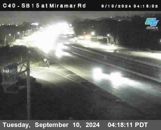 SB 15 at Miramar Rd