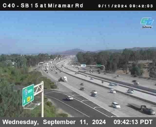 SB 15 at Miramar Rd