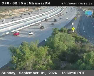 SB 15 at Miramar Rd