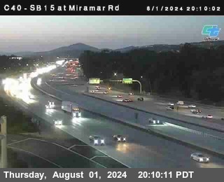 SB 15 at Miramar Rd