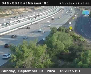 SB 15 at Miramar Rd