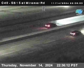 SB 15 at Miramar Rd