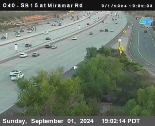 SB 15 at Miramar Rd