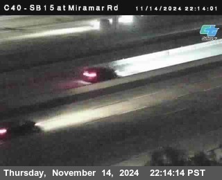 SB 15 at Miramar Rd