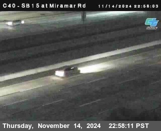 SB 15 at Miramar Rd