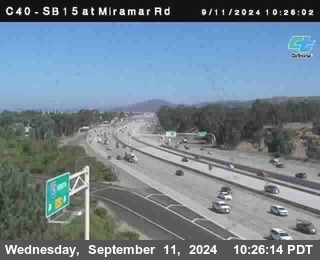 SB 15 at Miramar Rd