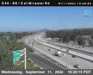 SB 15 at Miramar Rd