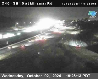 SB 15 at Miramar Rd