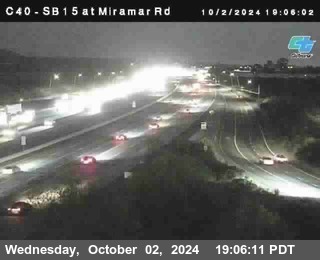 SB 15 at Miramar Rd