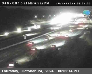 SB 15 at Miramar Rd