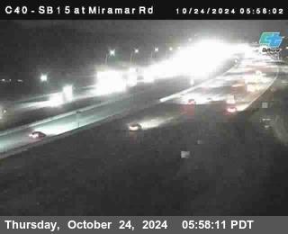 SB 15 at Miramar Rd