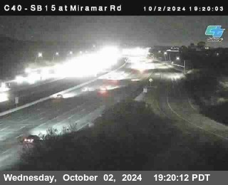 SB 15 at Miramar Rd