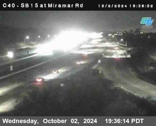 SB 15 at Miramar Rd