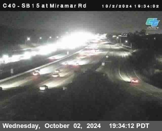 SB 15 at Miramar Rd