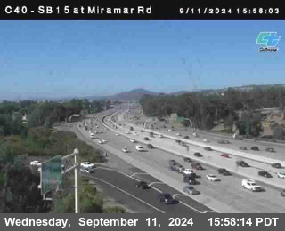 SB 15 at Miramar Rd