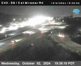 SB 15 at Miramar Rd