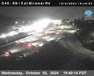 SB 15 at Miramar Rd