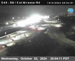 SB 15 at Miramar Rd