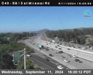 SB 15 at Miramar Rd