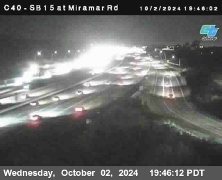 SB 15 at Miramar Rd