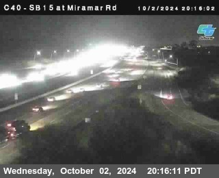 SB 15 at Miramar Rd