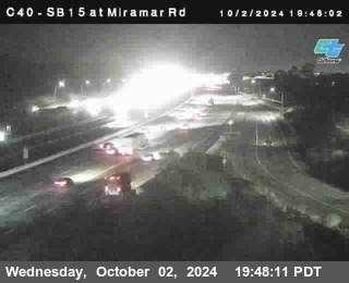 SB 15 at Miramar Rd