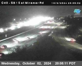 SB 15 at Miramar Rd