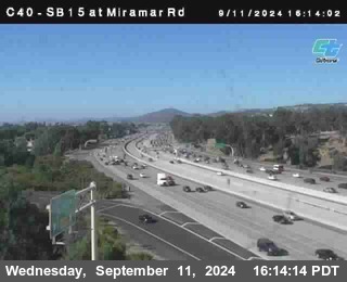 SB 15 at Miramar Rd