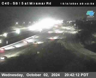 SB 15 at Miramar Rd