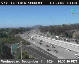 SB 15 at Miramar Rd