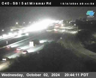 SB 15 at Miramar Rd