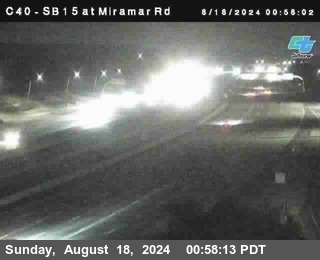 SB 15 at Miramar Rd