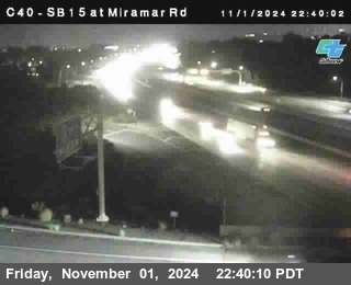 SB 15 at Miramar Rd