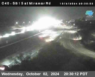 SB 15 at Miramar Rd