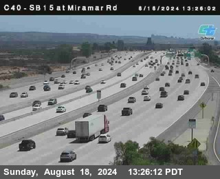 SB 15 at Miramar Rd