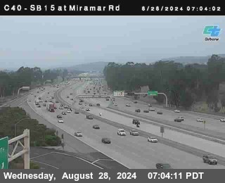 SB 15 at Miramar Rd