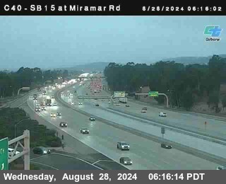 SB 15 at Miramar Rd