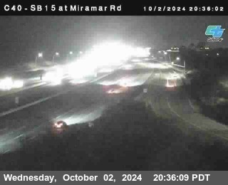 SB 15 at Miramar Rd