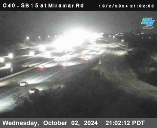 SB 15 at Miramar Rd